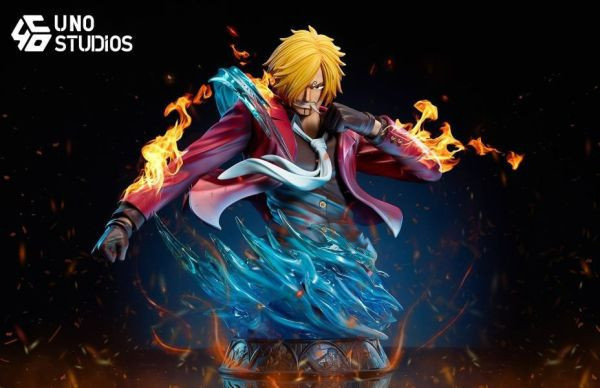 【預定】UNO 海賊王香吉士桌擺件胸像 