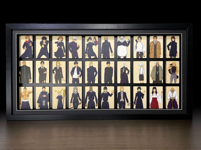 【海外代購】神秘畫廊 咒術回戰高校 櫸木立體畫 