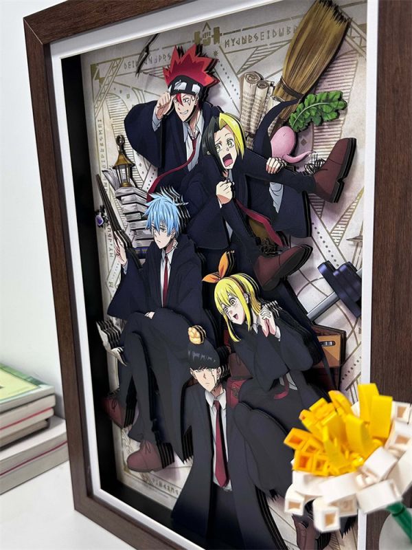 【海外代購】凹凸Panda 物理魔法使 馬修 3D紙藝立體畫 