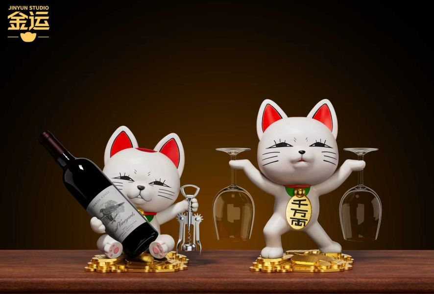 【預定】金運 高速婆婆·紅酒架酒杯擺飾 