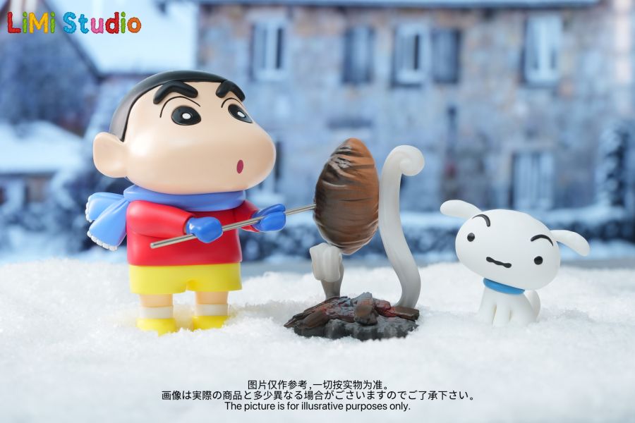【預定】LiMi 蠟筆小新 第四彈 第五彈 冬日系列之《小新烤地瓜》 《小葵堆雪球》 