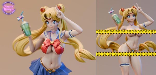 【台灣現貨】Sugar Honey 夏日派對02 泳裝月野兔 a正義使者版 