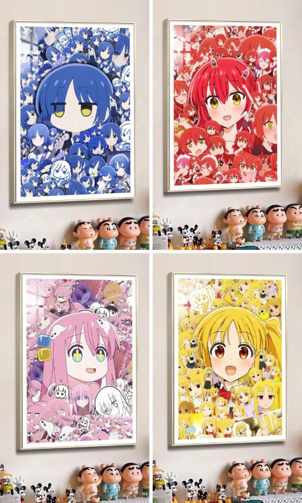 【海外代購】阿喵畫社 孤獨搖滾 