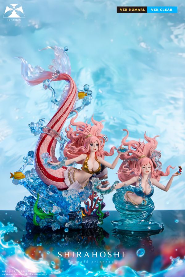 【預定】3X 人魚公主 白金 