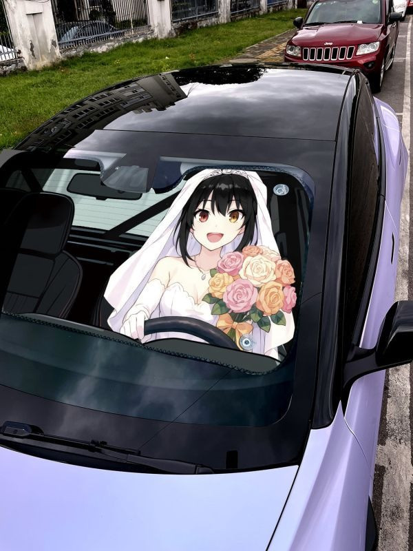 【海外代購】千鳥社 《汽車前擋遮陽-時崎狂三》約會大作戰 