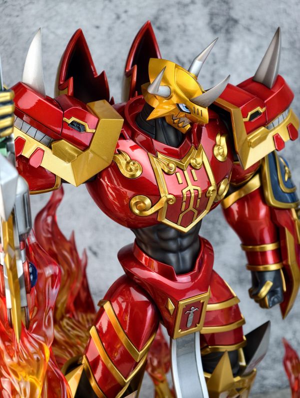 【預定】殭屍車 數碼寶貝04 無限地帶 門神系列第一彈 凱撒暴龍獸 