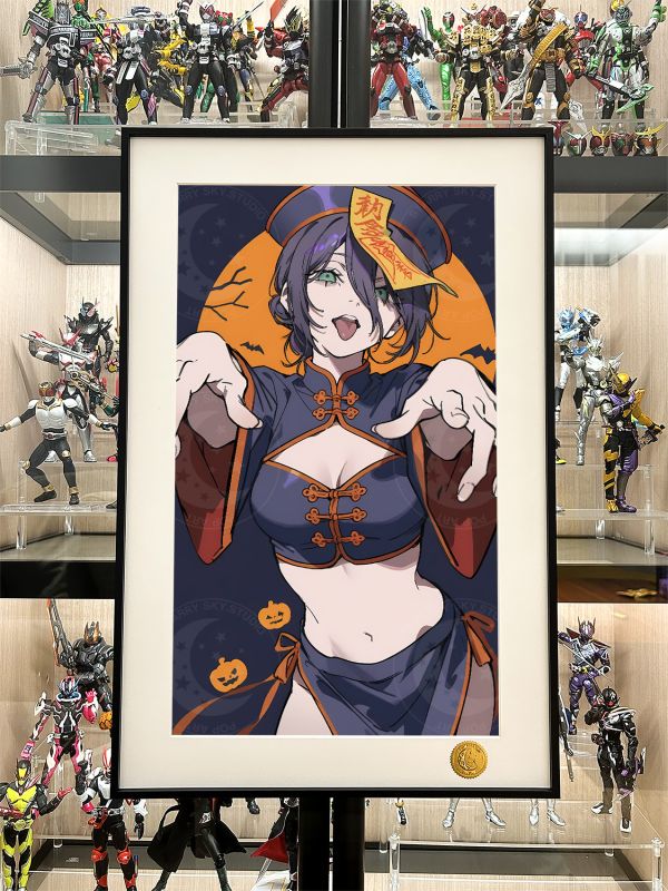 【海外代購】星空 《殭屍蕾塞》電鋸人reze鏈鋸人蕾塞篇Chainsaw Man電次瑪奇瑪帕瓦動畫裝飾畫 