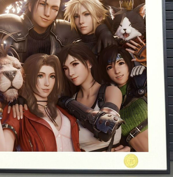 【海外代購】H2 《最終幻想7重製版》FF7R裝飾畫 