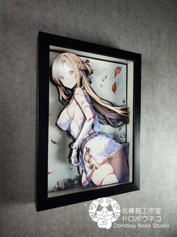 【海外代購】 泥棒貓 DSMG-021 結城明日奈 立體裝飾畫 
