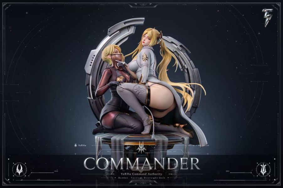 【預定】雷霆 尼爾系列第一款 尼爾：機械紀元 金髮禦姐 指揮官來襲！ 指揮官+從者 