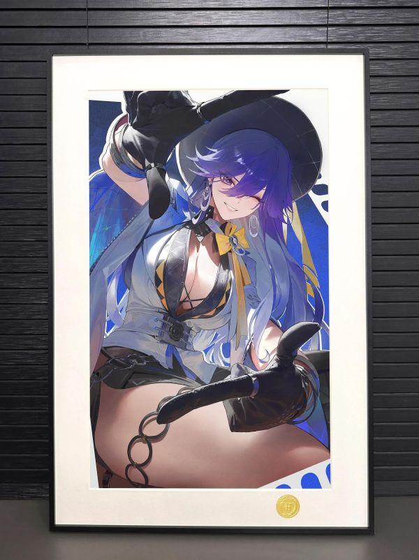 【海外代購】H2工作室 《洛瑟菈》鳴潮Wuthering Waves裝飾畫 