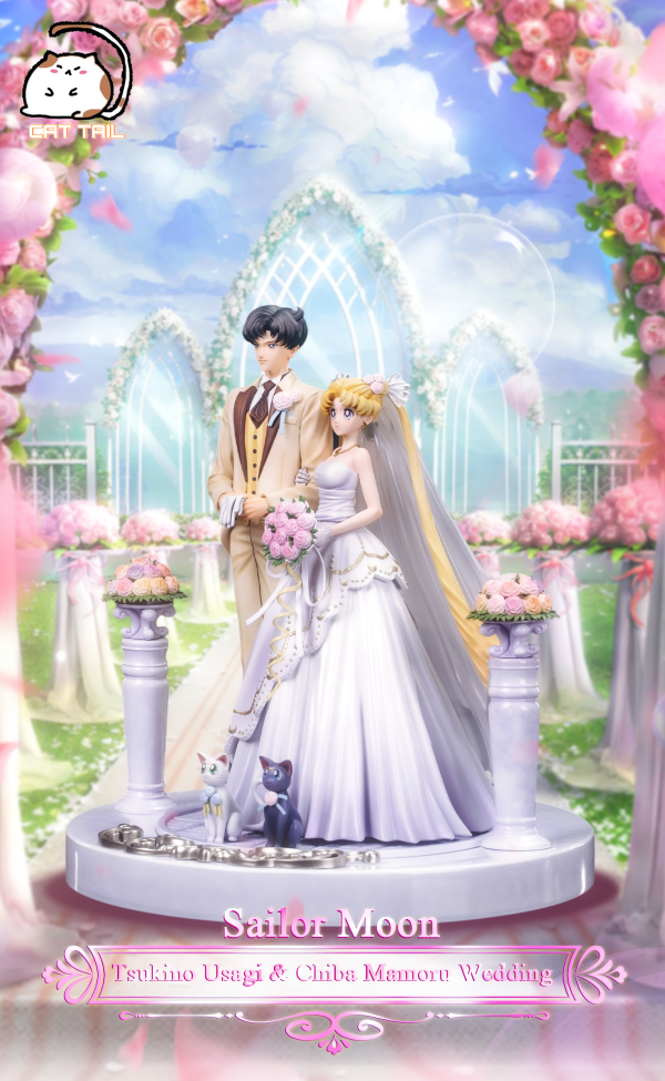 【預定】貓尾 美少女戰士 婚禮CP系列 月野兔與地場衛的婚禮 