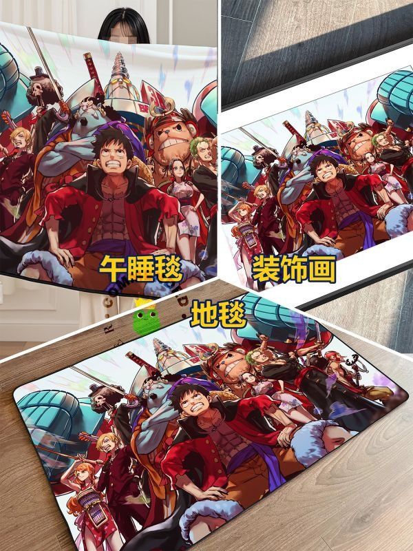 【海外代購】皇呱 《海賊王主角團》草帽大船團裝飾畫 