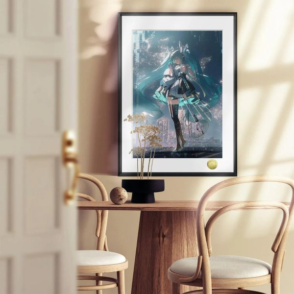 【海外代購】皇呱 《未來歌姬第二彈》初音未來裝飾畫 午睡毯 地毯 