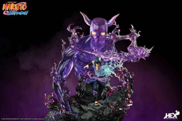 【海外代購】HEX 火影忍者疾風傳 宇智波佐助 血繼限界·萬花筒寫輪眼·須佐能乎 