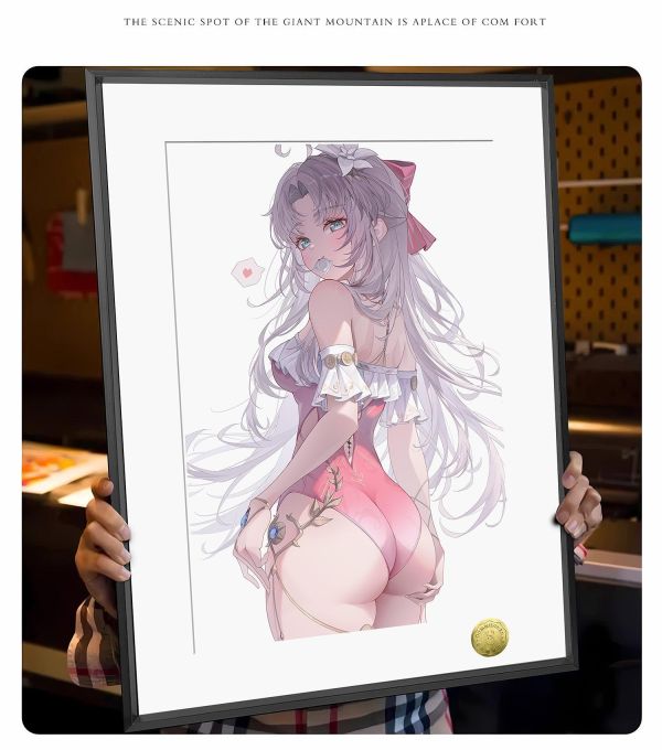 【海外代購】皇呱 《甜美泳裝珂萊塔》鳴潮裝飾畫 午睡毯  地毯 