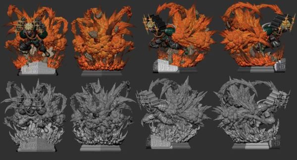 【海外代購】HERO 爆豪勝己 1/6雕像 