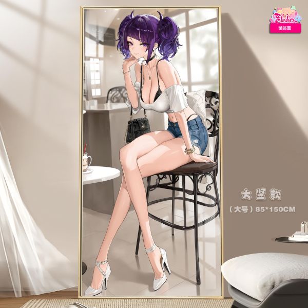 【海外代購】阿喵畫社 田中摩美 8k大豎氛圍高清裝飾畫 