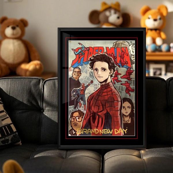 【海外代購】千鳥社 《蜘蛛俠Brand New Day》鋼鐵俠午睡毯地毯裝飾畫 午睡毯 地毯 