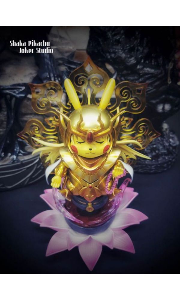 【海外代購】【30CM】JOKER 皮卡丘cos黃金聖鬥士系列第一彈 處女座 沙加 