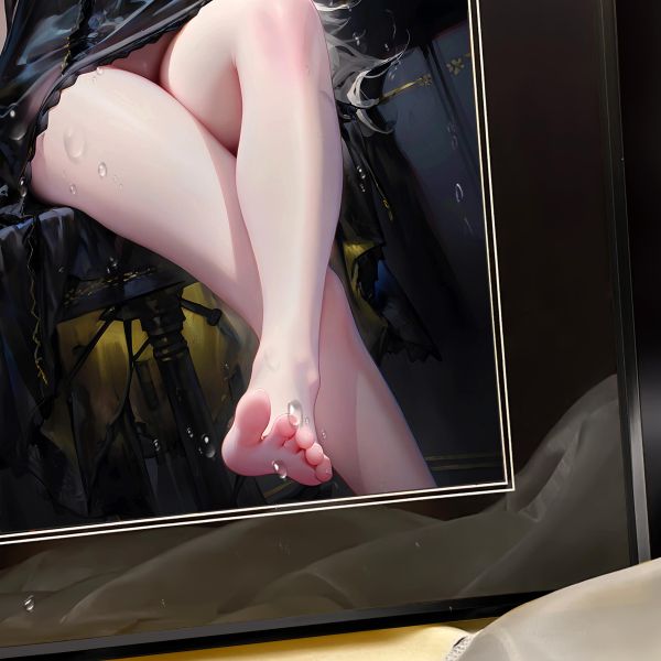 【海外代購】阿喵畫社 溫蒂 8k超清精裱畫 牆面掛毯  冰箱貼 