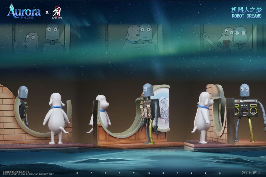 【預定】Aurora 極光 SUPER HERO 超英 機器人之夢 Robot Dreams 