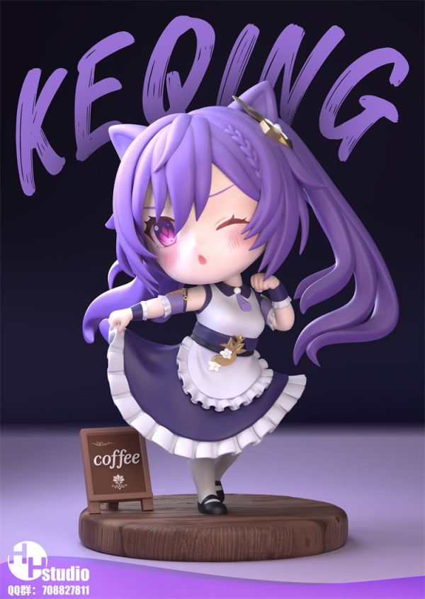 預定】HH Q版刻晴KEQING - 夜風本鋪『GK雕像模型預購/代購/展示