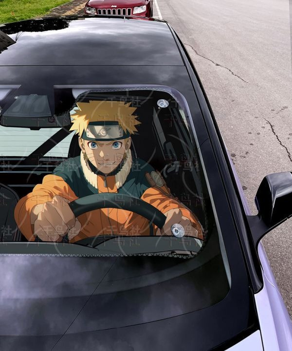 【海外代購】千鳥社 《汽車前擋遮陽-鳴人 第一彈》火影忍者 