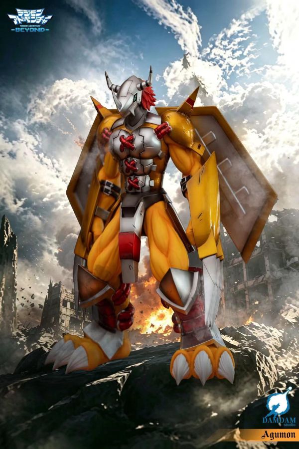 【預定】DAMDAM 數碼寶貝 戰鬥暴龍獸+亞古獸 