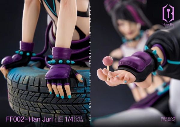 【已截單/代購洽客服】HBS好波工作室1/4雕像女格鬥家系列 FF002-Han Juri 