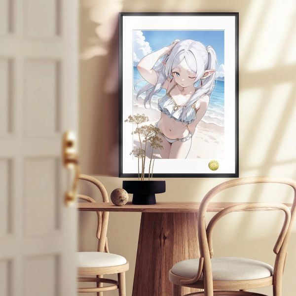 【海外代購】皇呱 《泳裝芙莉蓮》葬送的芙莉蓮海邊泳裝裝飾畫 