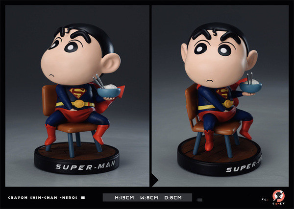 〖台灣現貨〗Candy 糖豆工作室 超級英雄蠟筆小新 超人B款 