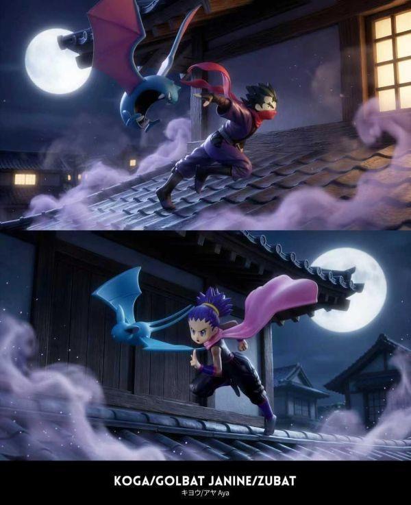 【海外代購】勇鳥工坊 寶可夢 毒行天下 道館系列 淺紅道館 