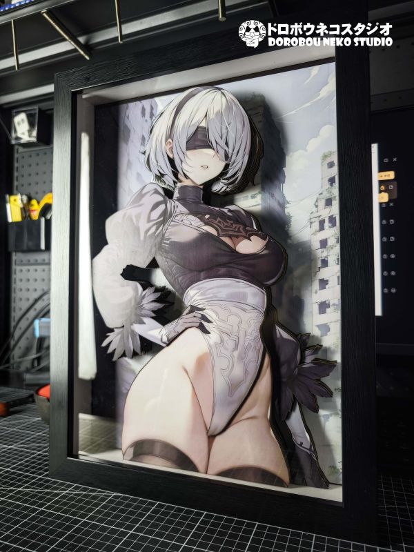 【海外代購】泥棒貓 DSMG-080 尤爾哈2B 立體裝飾畫 