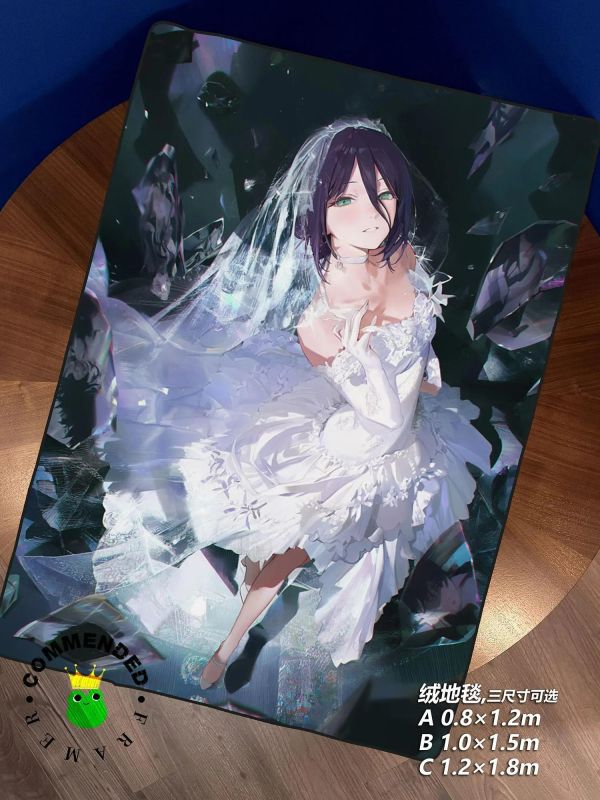 【海外代購】皇呱 《蕾塞的純白誓約》電鋸人裝飾畫 午睡毯 地毯 