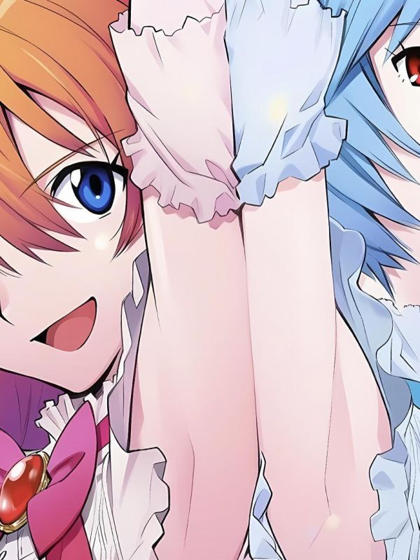 【海外代購】星空 《紅藍EVA》明日香綾波麗新世紀福音戰士初號機碇真嗣渚薰動漫裝飾畫 