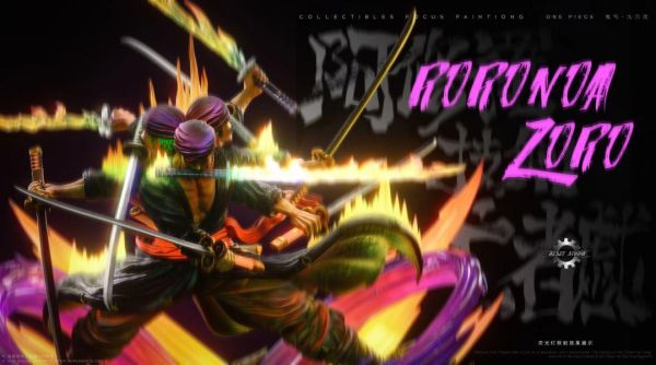 【台灣現貨】重置 Reset 阿修羅.拔劍.亡者戲 鬼氣九刀流索隆 發光版 