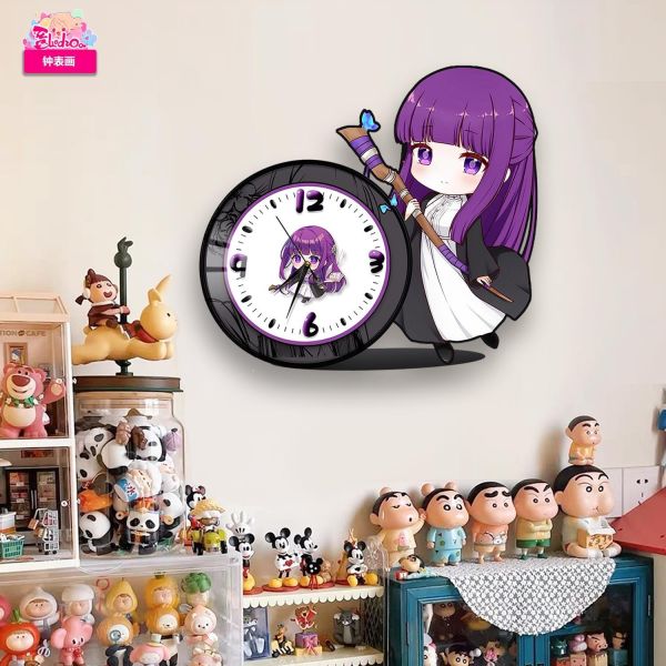 【海外代購】阿喵畫社 菲輪鐘錶 靜音異形時鐘 