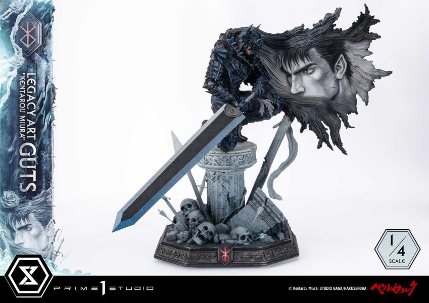 【預定】Prime 1 P1S 1/4 劍風傳奇 - 格斯 LABR-05/S 雕像 