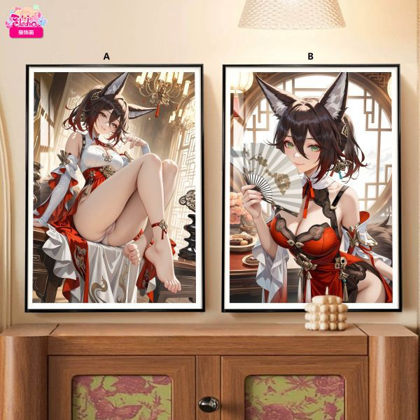 【海外代購】阿喵畫社 停雲 8k超大高清裝飾畫 