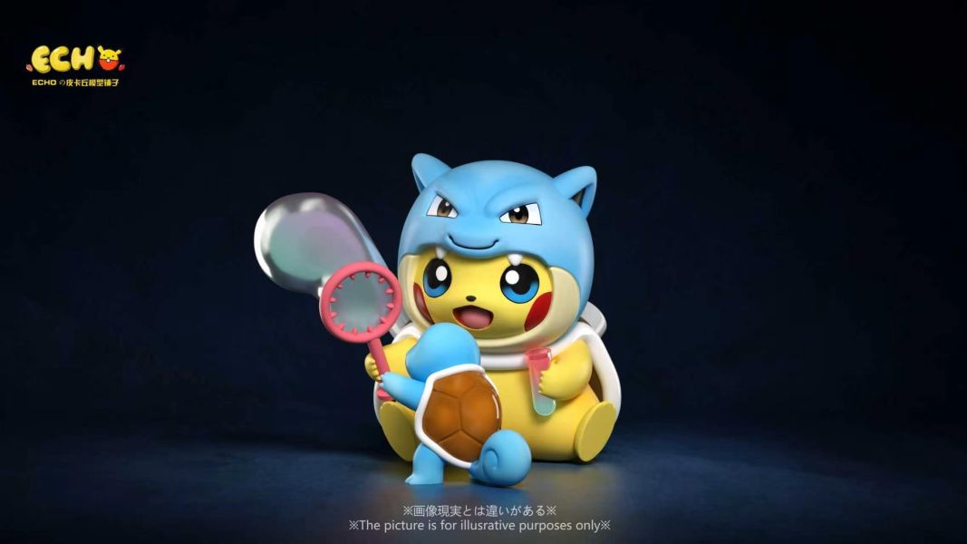 【預定】ECHO 皮卡丘模型鋪子 皮模鋪 初代 禦三家 變裝皮卡丘 