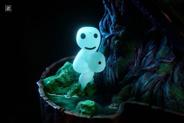 『海外代購』作伴 ZUOBAN 美術館系列 1997 魔法公主 幽靈公主 大比例 