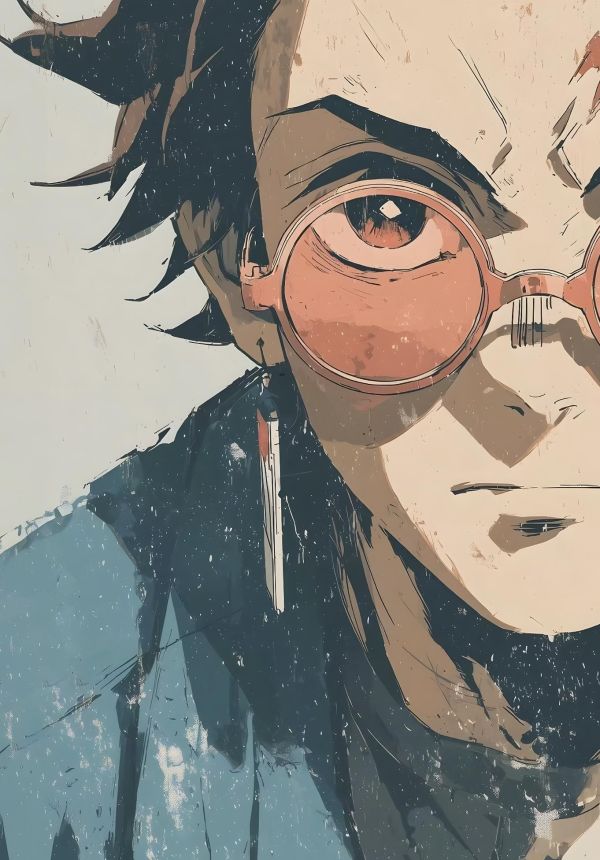 【海外代購】H2 《港風炭治郎》鬼滅之刃灶門炭治郎祢豆子鬼殺隊動漫裝飾畫 