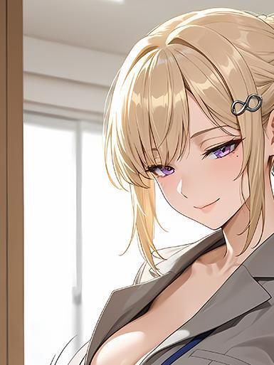 【海外代購】巴洛克 《辦公伊芙琳》儀玄簡杜鯊魚妹絕區零遊戲動漫裝飾畫冰箱貼 