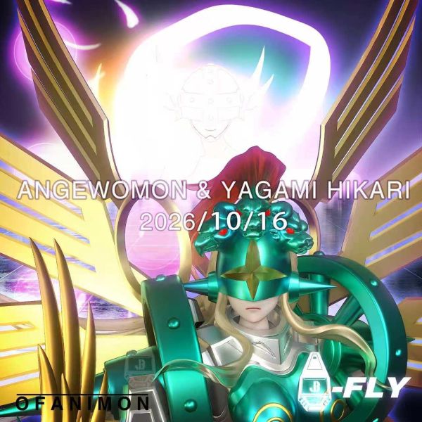 【預定】JBS 羈絆社 數碼寶貝04神聖天女獸/座天使寶貝&咪羅獸&數碼蛋 