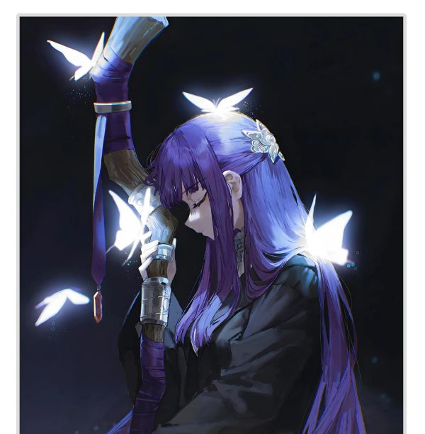 【海外代購】H2工作室《夢幻菲倫》葬送的芙莉蓮Fern裝飾畫 