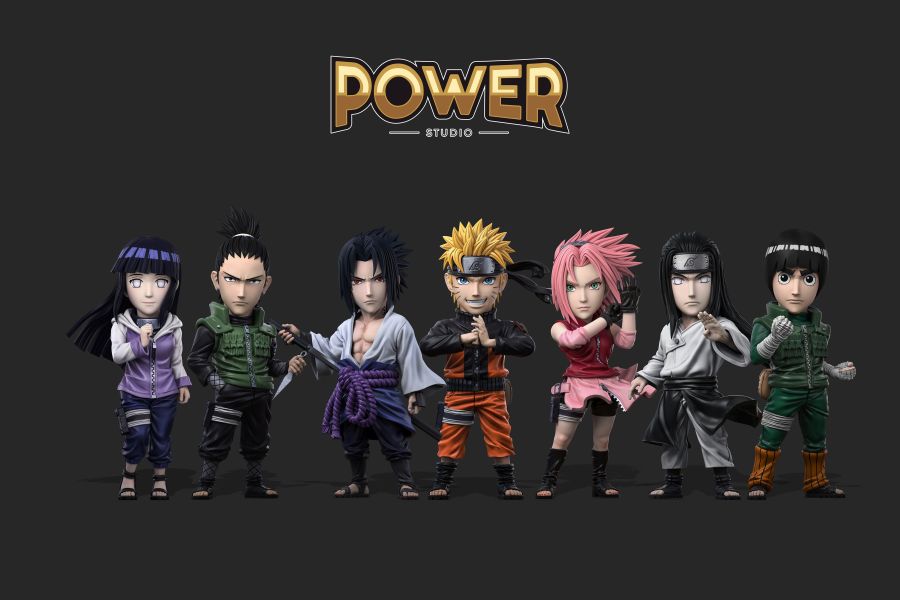 【預定】Power 12小強第七彈&李洛克 12小強共鳴 木葉場景大門 