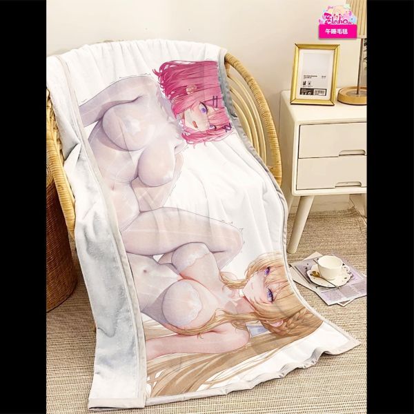 【海外代購】阿喵畫社 甘織玲奈子與王塚真唯 8k主題高清裝飾畫 午睡毛毯 冰箱貼 