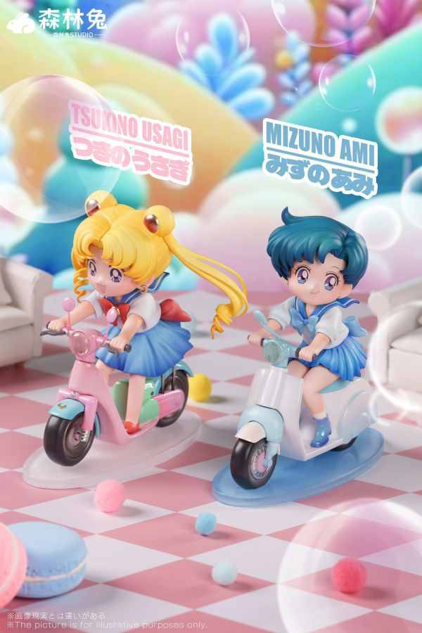 【系列代購】森林兔 美少女小摩托車系列代購 