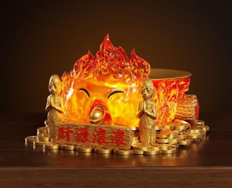 【預定】wawa 招財系列-招財托盤卡西法 